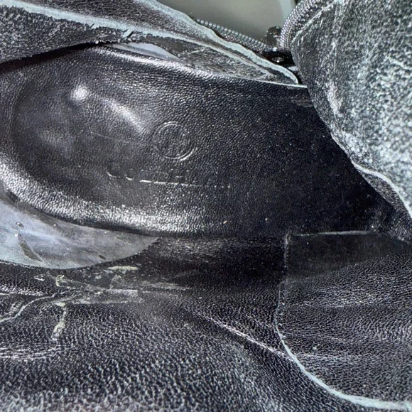 Cole Haan Black Heeled Boots - Picture 10 of 10